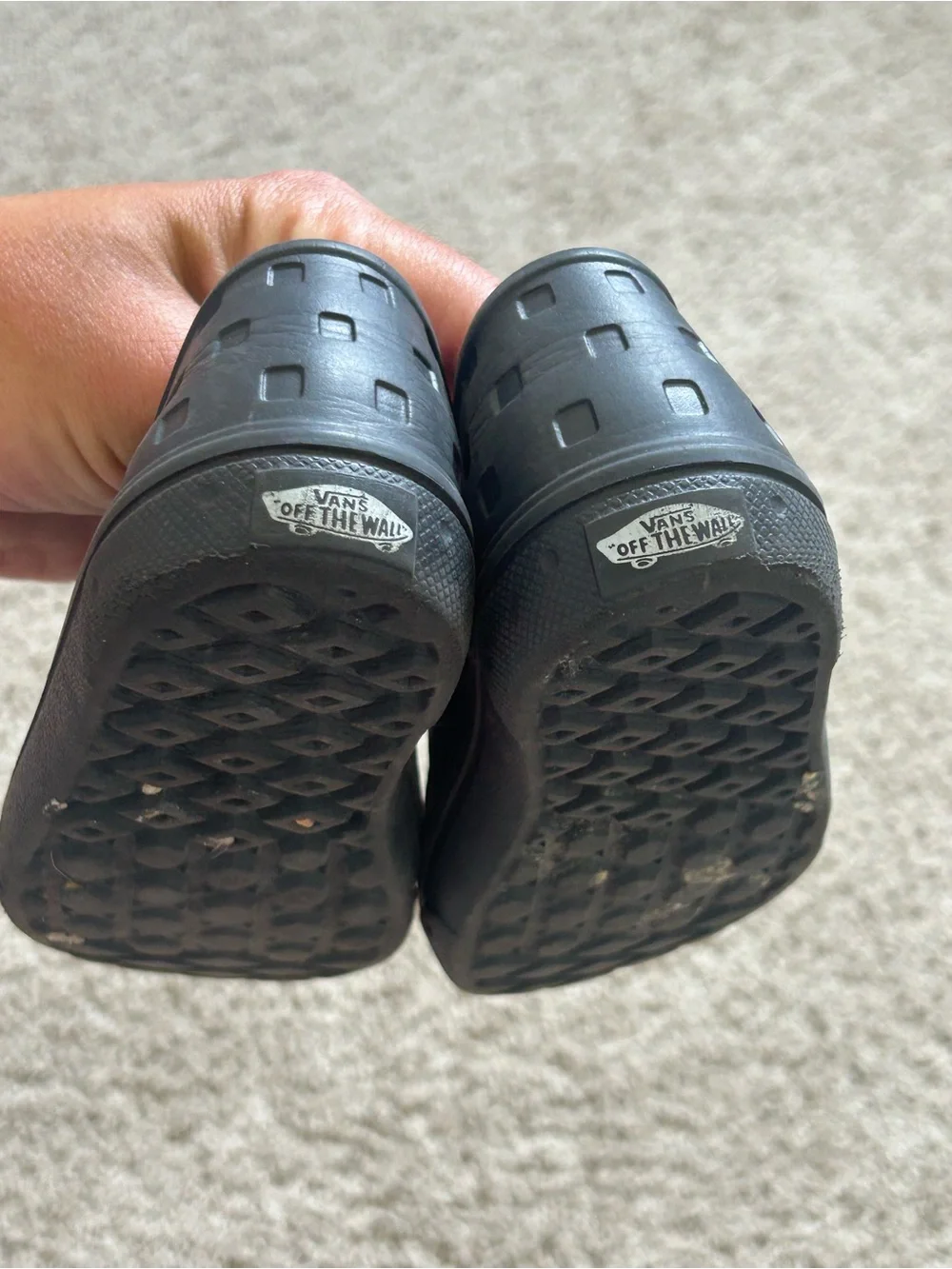 Kids Black Slip-On VANS Clog